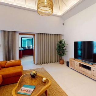 Living Room at WV FAS, St. Jean, St. Barthelemy