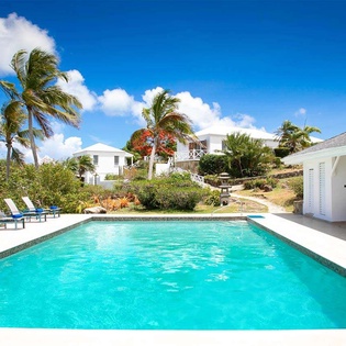 Villa Pool at PIE LIB, Beach Side/Baie Rouge, St. Martin