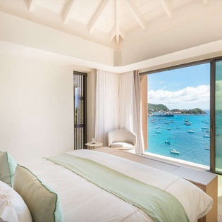Bedroom at WV BCA, Corossol, St. Barthelemy