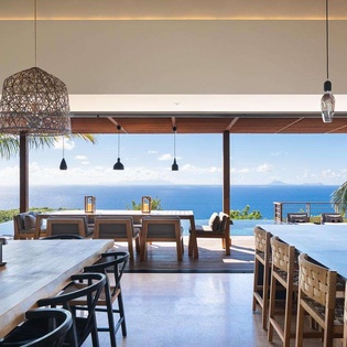 Dining Room at WV GYP, Gouverneur, St. Barthelemy