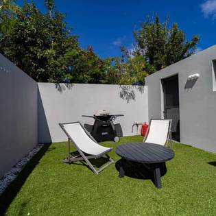 Patio at WV RID, Anse des Cayes, St. Barthelemy