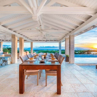 Dining Room at SXM SUD, Hillside/Terres Basses, St. Martin