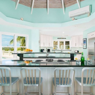 Kitchen at IE VAR, Long Bay Beach, Turks & Caicos