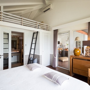Bedroom at WV BOU, Pointe Milou, St. Barthelemy