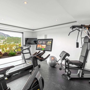 Gym at WV DAD, Lorient, St. Barthelemy