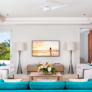 Living Room at PL TUR, Grace Bay/Leeward, Turks & Caicos