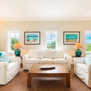 Living Room at IE PAP, Grace Bay Turtle Cove, Turks & Caicos