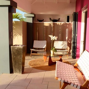 Veranda at WV VLC, Lurin, St. Barthelemy