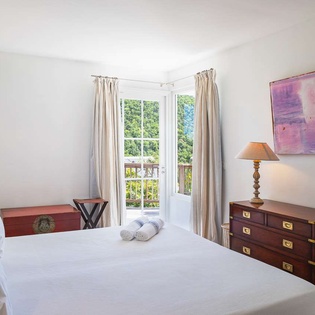 Bedroom at WV ART, Flamands, St. Barthelemy