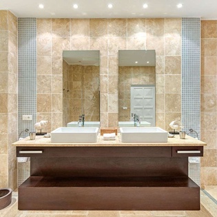 Bathroom at SXM LVB, Beach Side/Baie Rouge, St. Martin