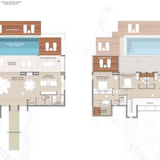Floorplan of TC BEB4, Babalua Beach, Turks & Caicos