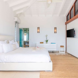 Bedroom at WV BEL, Vitet, St. Barthelemy