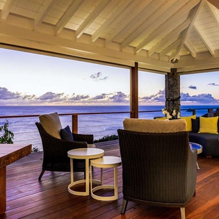 Terrace at WV MER, Gouverneur, St. Barthelemy