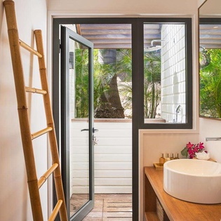 Bathroom at WV CRK, Petit Cul de Sac, St. Barthelemy