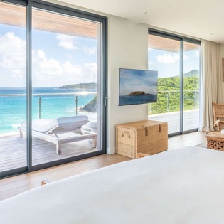 Bedroom at WV FLY, Anse des Cayes, St. Barthelemy