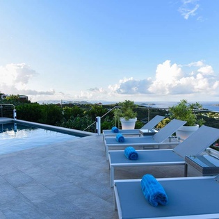 Villa Pool at WV ACR, Vitet, St. Barthelemy