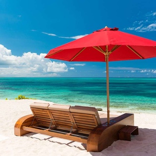 Beach at PL KAN, Grace Bay Turtle Cove, Turks & Caicos