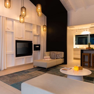 Living Room at WV BEL, Vitet, St. Barthelemy