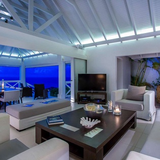 Living Room at WV ABB, Vitet, St. Barthelemy
