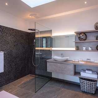 Bathroom at WV GDV, Vitet, St. Barthelemy