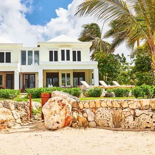 Exterior of AXA BES, Blowing Point, Anguilla