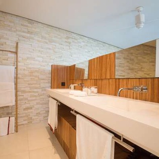 Bathroom at WV LOV1, Pointe Milou, St. Barthelemy