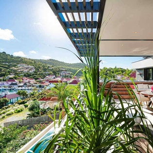 The view from WV GUL, Gustavia, St. Barthelemy