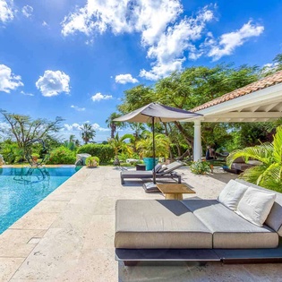 Patio at PIE LAP, Hillside/Terres Basses, St. Martin