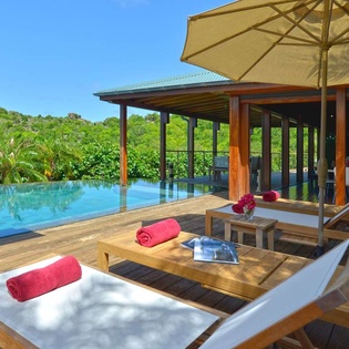 Villa Pool at WV MJP, Flamands, St. Barthelemy