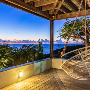Terrace at WV MER, Gouverneur, St. Barthelemy