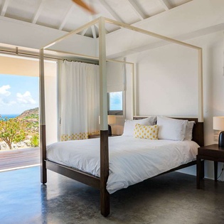 Bedroom at WV ECO, Gouverneur, St. Barthelemy
