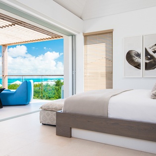 Bedroom at TC BEO4, Babalua Beach, Turks & Caicos