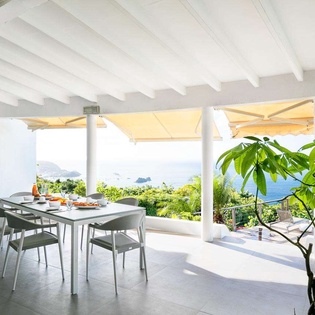 Dining Room at WV TAN, Colombier, St. Barthelemy