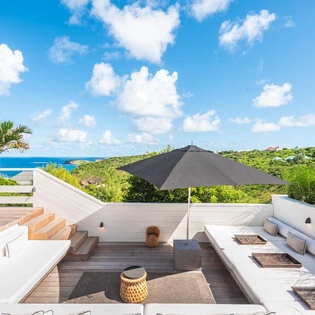 Deck at WV MNT, Pointe Milou, St. Barthelemy