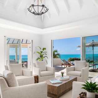 Living Room at TC EMA, Turtle Tail, Turks & Caicos