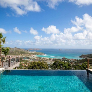 Villa Pool at WV PAS, Lurin, St. Barthelemy