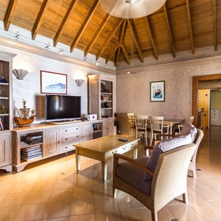 Living Room at WV KAN, Colombier, St. Barthelemy