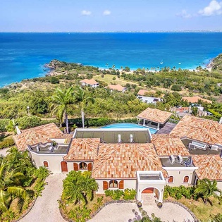 Aerial photo of PIE HAP, Mt. Choisy, St. Martin