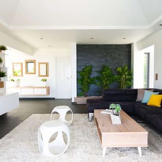 Living Room at WV VLY, Vitet, St. Barthelemy