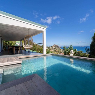 Villa Pool at WV RID, Anse des Cayes, St. Barthelemy