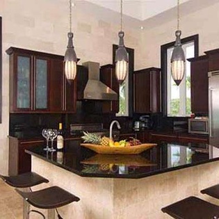 Kitchen at IE BAL, Turtle Tail, Turks & Caicos
