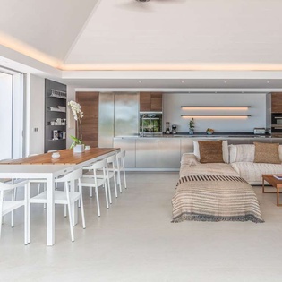 Living Room at WV REP, Lorient, St. Barthelemy
