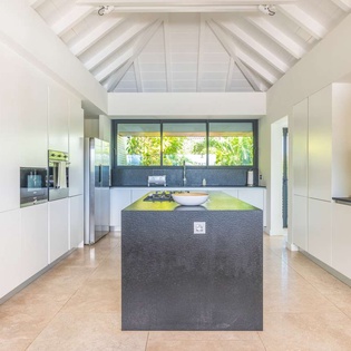 Kitchen at WV FLY, Anse des Cayes, St. Barthelemy