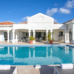 Villa Pool at PIE OCE, Hillside/Terres Basses, St. Martin