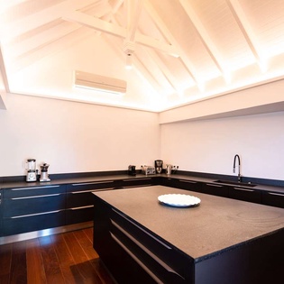 Kitchen at WV JAB, Petite Saline, St. Barthelemy