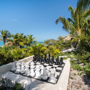 Exterior of TC EMA, Turtle Tail, Turks & Caicos