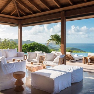 Terrace at WV IXF, St. Jean, St. Barthelemy