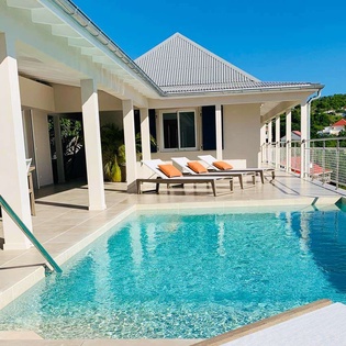 Villa Pool at WV WSH, Colombier, St. Barthelemy