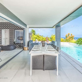 Dining Room at WV RSD, Vitet, St. Barthelemy