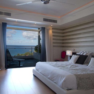 Bedroom at WV FLC, Lurin, St. Barthelemy